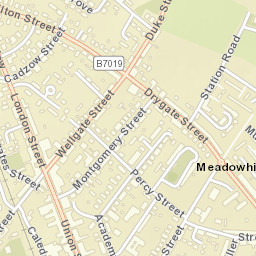 100 Wellgate Street, Larkhall, South Lanarkshire Street Map