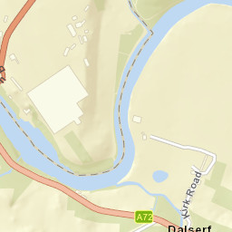 Dalserf Street Map