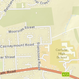 Carluke Street Map