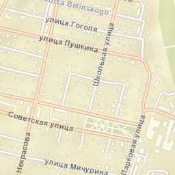 Zvenigorod Street Map