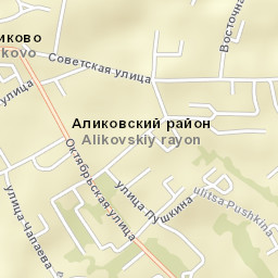 Alikovo Street Map