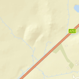 A702, West Linton, Scottish Borders EH46 Street Map