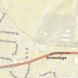 Svinninge Street Map