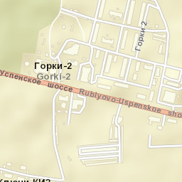 Gorki Vtoryye Street Map