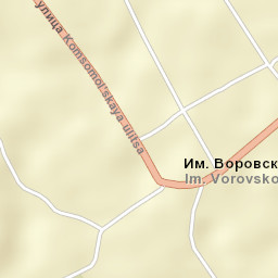 Imeni Vorovskogo Street Map