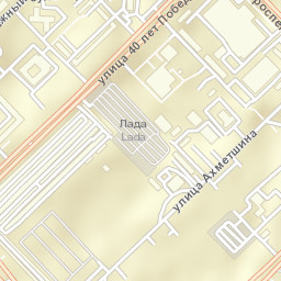 Naberezhnyye Chelny Street Map