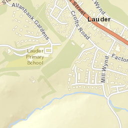 Lauder Street Map