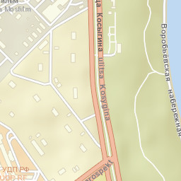 Vorob’yovo Street Map