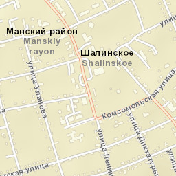 Shalinskoye Street Map