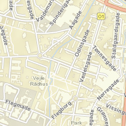 Vejle Street Map