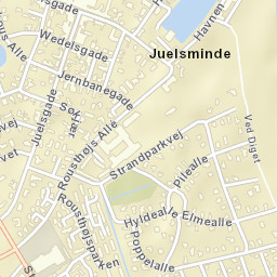Juelsminde Street Map
