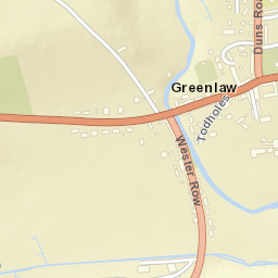 13 W High St, Greenlaw, Scottish Borders TD10, UK Street Map
