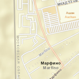 Marfino Street Map