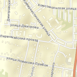 Likino-Dulevo Street Map
