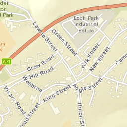 6 Lawrie St, Stonehouse, Larkhall, South Lanarkshire ML9 3LN, Street Map