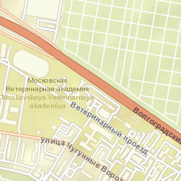 Kuz’minki Street Map