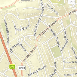 West Kilbride Street Map