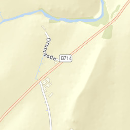 B714, Dalry, North Ayrshire KA24, UK Street Map