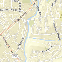 Stewarton Street Map