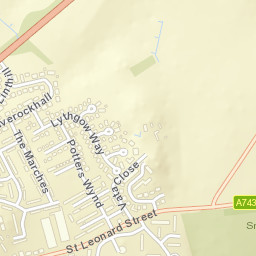 Stanmore Road, Lanark, South Lanarkshire Street Map