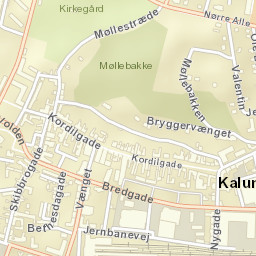 Kalundborg Street Map