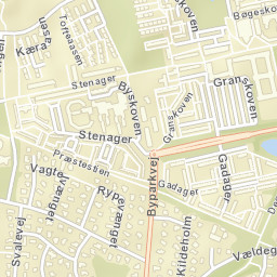 Glostrup Kommune Street Map