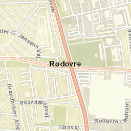 Rødovre Street Map