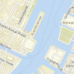 Copenhagen Street Map