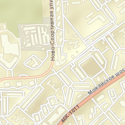 Odintsovo Street Map