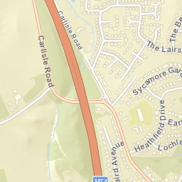 M74, Lanark, South Lanarkshire ML11, UK Street Map