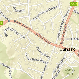 Lanark Street Map
