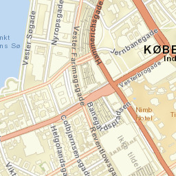 Copenhagen Street Map