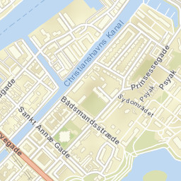 Christianshavn Street Map