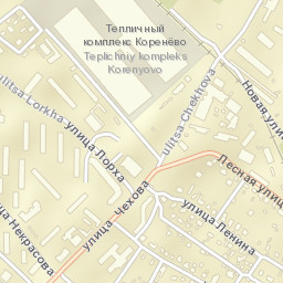 Korenëvo Street Map