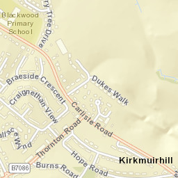 Blackwood Street Map