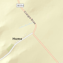 3 Cheviot View, Hume, Kelso, Scottish Borders Street Map