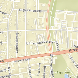 Glostrup Street Map