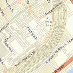 København Street Map