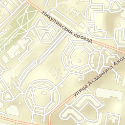 Nikulino Street Map