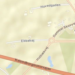 Holbæk Kommune Street Map