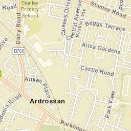 Ardrossan Street Map