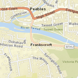Peebles Street Map