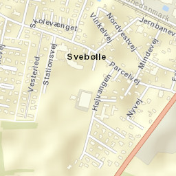 Svebølle Street Map
