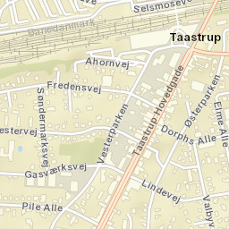 Taastrup Street Map