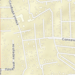 Zhavoronki Street Map