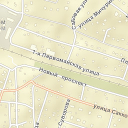 Kraskovo Street Map