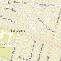 85 Links Rd, Saltcoats, North Ayrshire KA21, UK Street Map