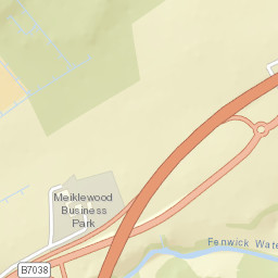 A77, Kilmarnock, East Ayrshire KA3, UK Street Map