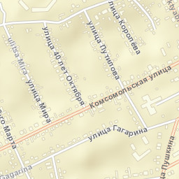 Kazanskoye Street Map