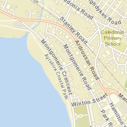 73, Saltcoats, North Ayrshire KA21, UK Street Map